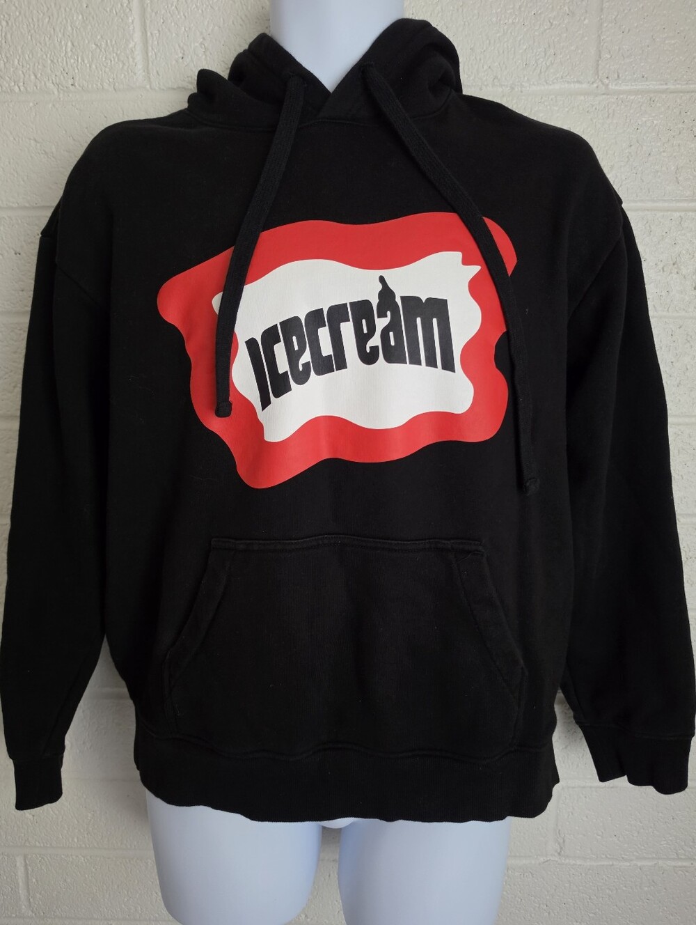 Ice Cream Hoodie Sweatshirt Long Sleeve Pullover Black Men Billionaire Boys Club